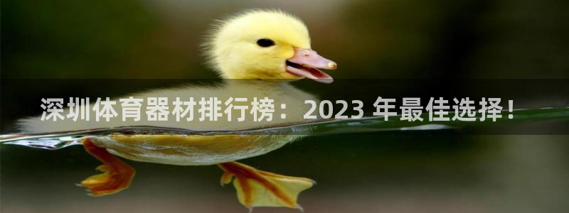 富联娱乐客服微信公众号：深圳体育器材排行榜：2023