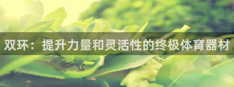 富联股份股票：双环：提升力量和灵活性的终极体育器材
