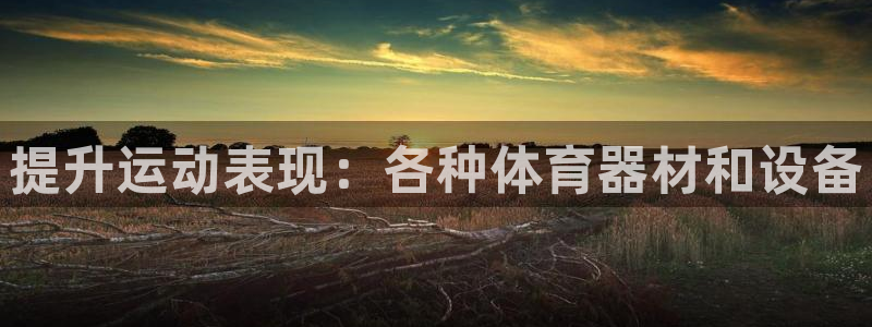 富联集团最新消息：提升运动表现：各种体育器材和设备