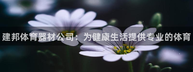 富联娱乐价7O777：建邦体育器材公司：为健康生活提供专业的
