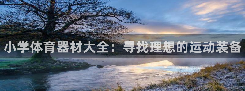 富联娱乐官方网站：小学体育器材大全：寻找理想的运动装